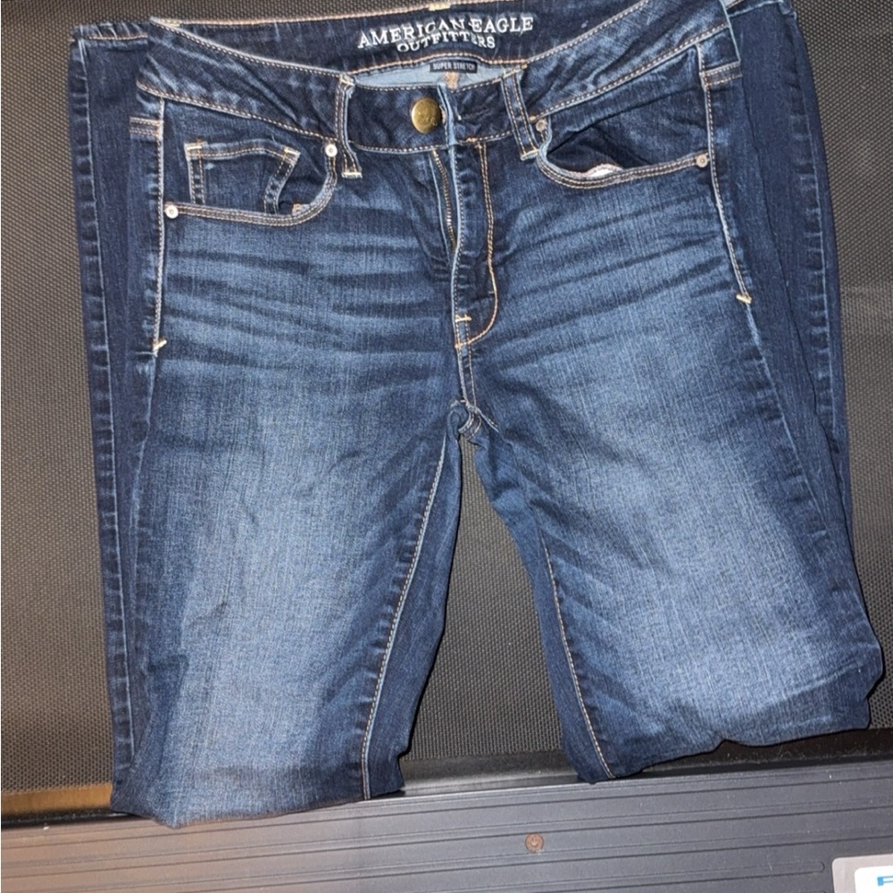 American Eagle Outfitters Dark Blue Jeans